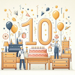 Celebrating 10 Years of Fitting Furniture!